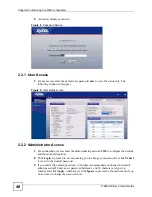 Предварительный просмотр 40 страницы ZyXEL Communications P-660HW-D1 V2 User Manual