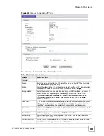 Предварительный просмотр 81 страницы ZyXEL Communications P-660HW-D1 V2 User Manual