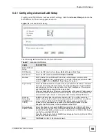 Preview for 99 page of ZyXEL Communications P-660HW-DX User Manual