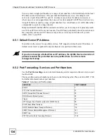 Preview for 134 page of ZyXEL Communications P-660HW-DX User Manual