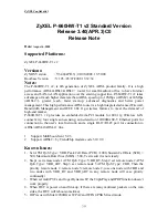 Preview for 2 page of ZyXEL Communications P-660HW-T1 V2 Release Note