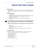 Preview for 3 page of ZyXEL Communications P-660HWP-D1 User Manual