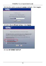 Preview for 12 page of ZyXEL Communications P-660RU-T1 V2 Quick Start Manual