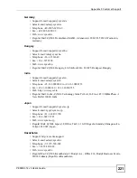 Preview for 221 page of ZyXEL Communications P-660RU-T1 v3 User Manual