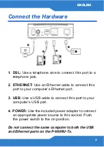 Предварительный просмотр 3 страницы ZyXEL Communications P-660RU-T1 v3s Quick Start Manual