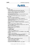 Предварительный просмотр 2 страницы ZyXEL Communications P-661HNU-F1 Support Notes