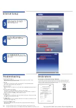 Предварительный просмотр 2 страницы ZyXEL Communications P-793H v3 Troubleshooting Manual