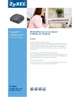 ZyXEL Communications P-794H Brochure & Specs preview