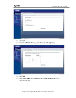 Preview for 17 page of ZyXEL Communications P-870HN-51B Support Notes