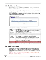 Предварительный просмотр 70 страницы ZyXEL Communications P-870HW-51A V2 User Manual