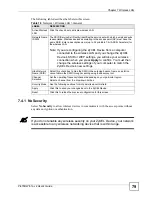 Предварительный просмотр 79 страницы ZyXEL Communications P-870HW-51A V2 User Manual