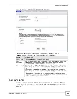 Предварительный просмотр 81 страницы ZyXEL Communications P-870HW-51A V2 User Manual