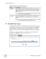 Предварительный просмотр 86 страницы ZyXEL Communications P-870HW-51A V2 User Manual