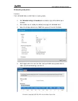 Предварительный просмотр 22 страницы ZyXEL Communications P-873HNUP-51B Support Notes