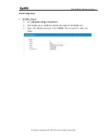 Предварительный просмотр 27 страницы ZyXEL Communications P-873HNUP-51B Support Notes