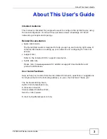 Preview for 3 page of ZyXEL Communications P-974H -  V3.70 Manual