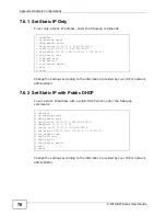 Preview for 78 page of ZyXEL Communications P-974H -  V3.70 Manual