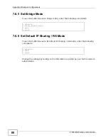 Preview for 80 page of ZyXEL Communications P-974H -  V3.70 Manual