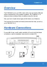 Preview for 3 page of ZyXEL Communications P660HTW3 EE Quick Start Manual