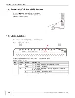 Preview for 14 page of ZyXEL Communications P8802T User Manual