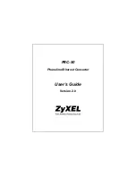 Preview for 1 page of ZyXEL Communications PEC-50 User Manual