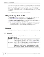 Предварительный просмотр 12 страницы ZyXEL Communications PLA4215 User Manual