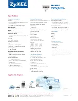 Предварительный просмотр 2 страницы ZyXEL Communications PLA4225 Specifications