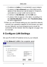 Предварительный просмотр 12 страницы ZyXEL Communications PLA450 Series Quick Start Manual