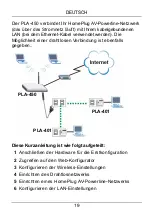 Предварительный просмотр 19 страницы ZyXEL Communications PLA450 Series Quick Start Manual