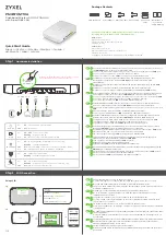 Preview for 1 page of ZyXEL Communications PMG5705-T10A Quick Start Manual