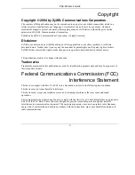 Preview for 3 page of ZyXEL Communications PoE-80 User Manual