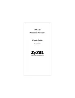 ZyXEL Communications PPC 10 User Manual preview