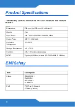 Preview for 6 page of ZyXEL Communications PPS-250 User Manual