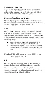 Preview for 3 page of ZyXEL Communications PRESTIGE 128 Getting Started