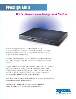 Preview for 2 page of ZyXEL Communications PRESTIGE 1400 - Brochure