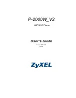 ZyXEL Communications PRESTIGE 2000W V2 User Manual предпросмотр