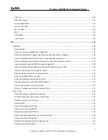 Preview for 3 page of ZyXEL Communications Prestige 2602RL-D3A Support Notes