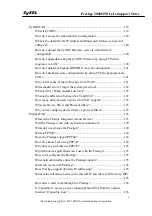 Preview for 3 page of ZyXEL Communications Prestige 2802HW(L)-IX Support Notes