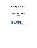 ZyXEL Communications Prestige 623R-T Quick Start Manual preview