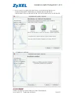 Предварительный просмотр 4 страницы ZyXEL Communications Prestige 630 (French) Installation Manual