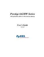 Предварительный просмотр 1 страницы ZyXEL Communications Prestige 662HW Series User Manual