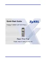 Preview for 1 page of ZyXEL Communications Prestige P-2000W Quick Start Manual