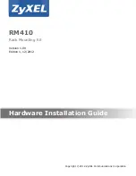 ZyXEL Communications RM410 Installation Manual preview