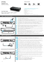 Preview for 1 page of ZyXEL Communications SBG3310 Series Quick Start Manual