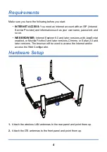 Preview for 5 page of ZyXEL Communications SBG3600-N SERIES Quick Start Manual