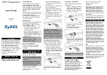 Предварительный просмотр 1 страницы ZyXEL Communications SFP10G-LR User Manual