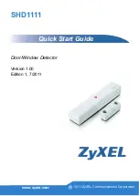 Предварительный просмотр 1 страницы ZyXEL Communications SHD1111 Quick Start Manual