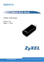 Preview for 1 page of ZyXEL Communications SHD5110 Quick Start Manual