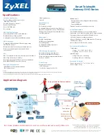 Preview for 2 page of ZyXEL Communications SHG222 Datasheet