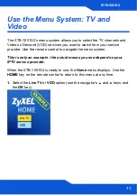 Предварительный просмотр 11 страницы ZyXEL Communications STB-1001H Quick Start Manual
